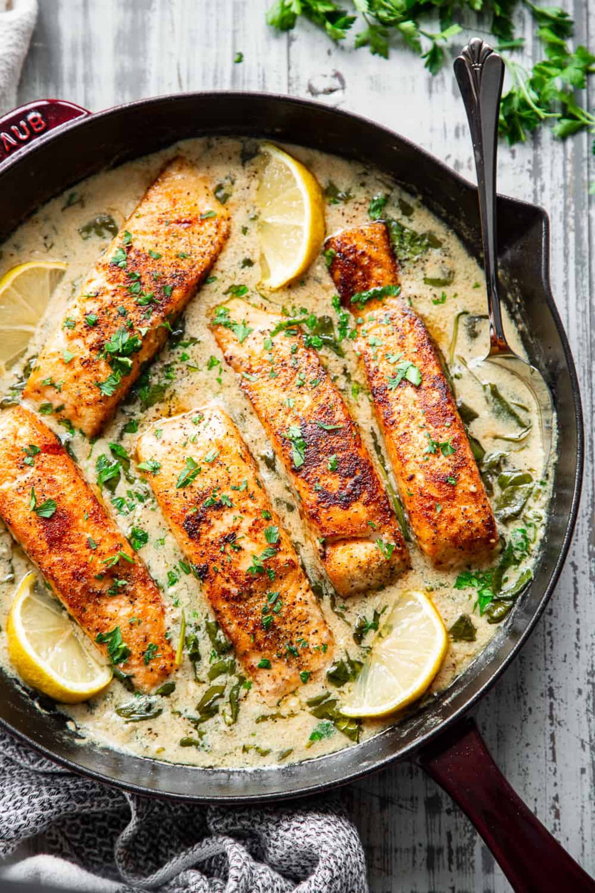 Cajun Dijon Salmon