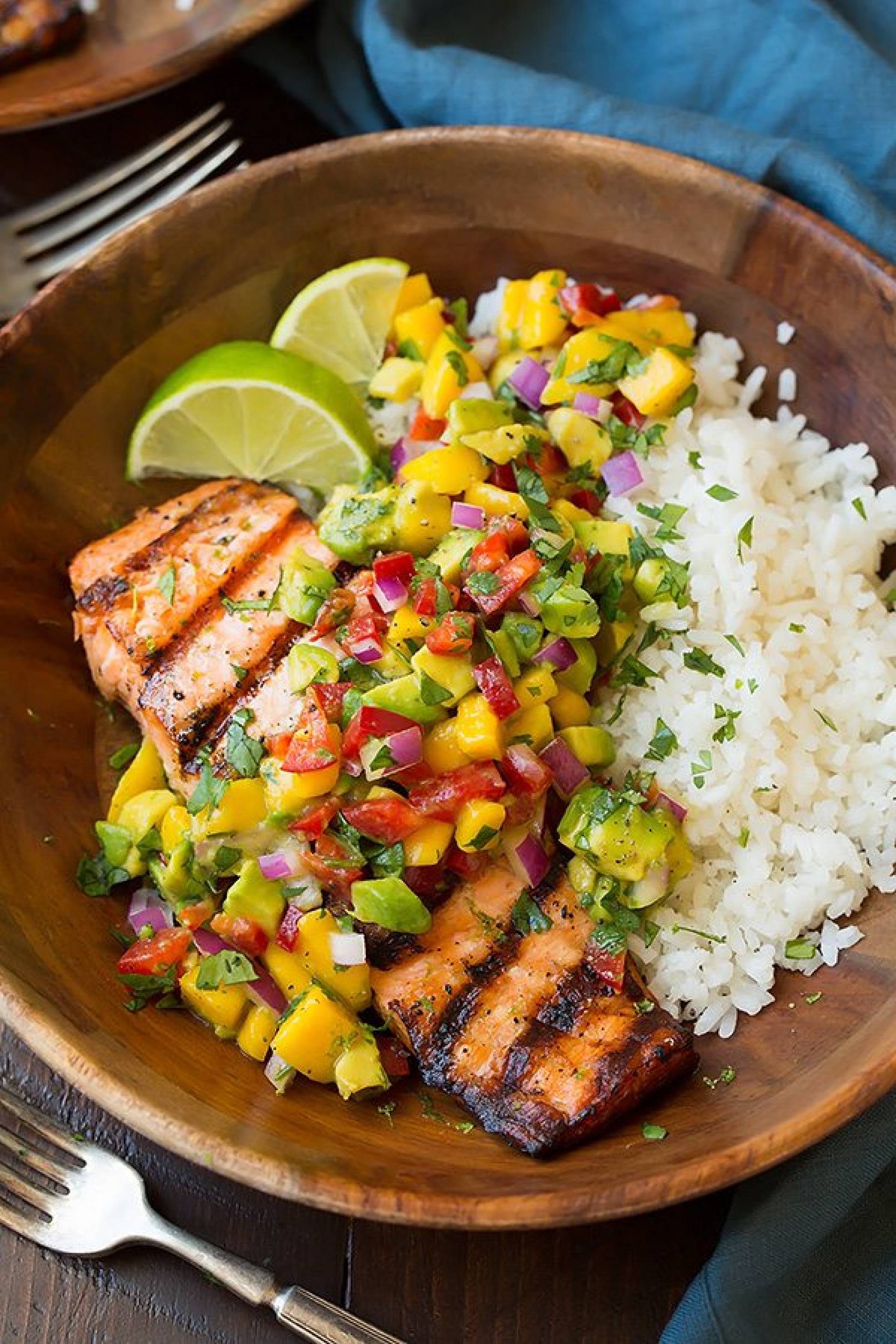 Chili Lime Grilled Salmon