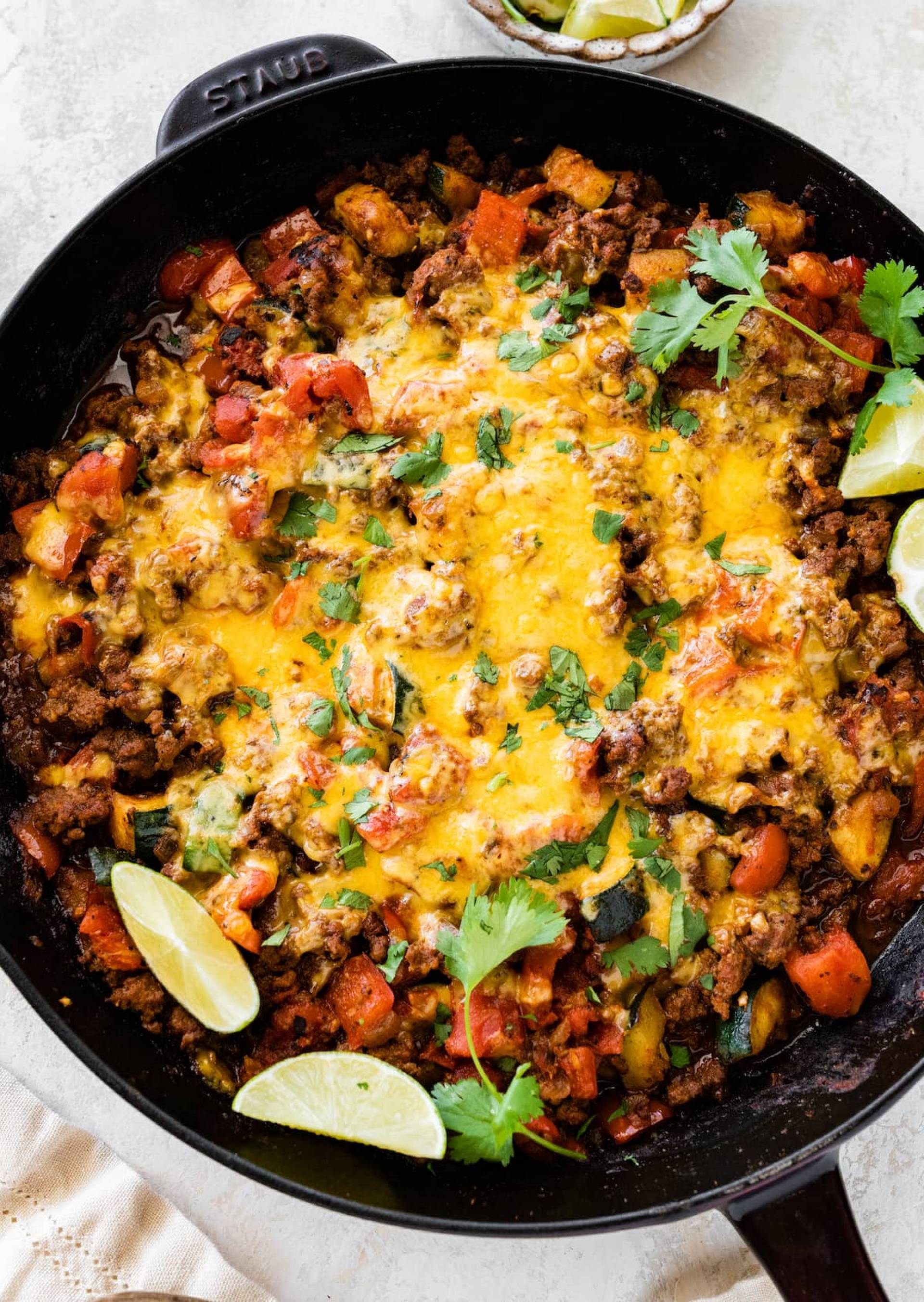 Butternut Squash & Beef Skillet