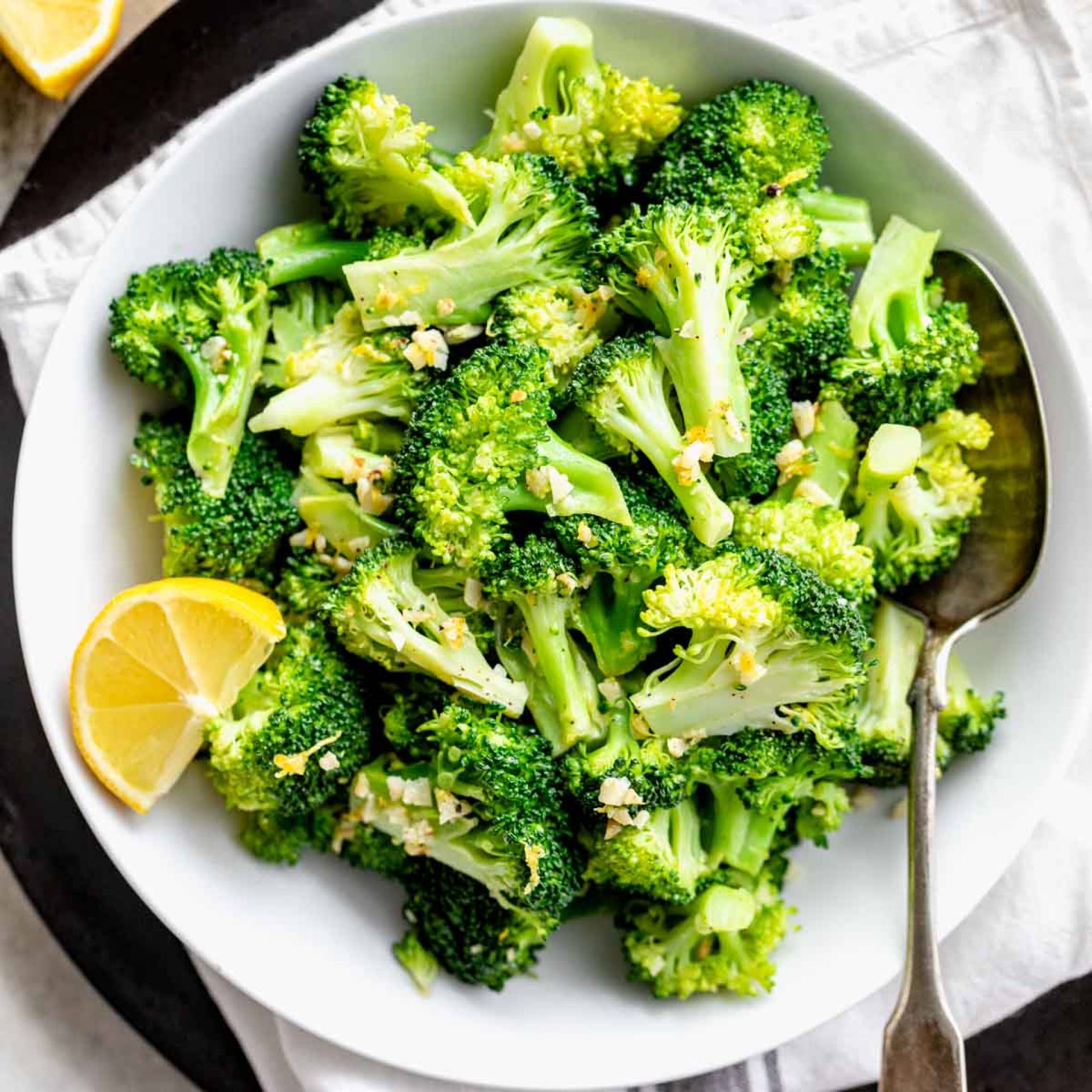 Lemon Garlic Broccoli