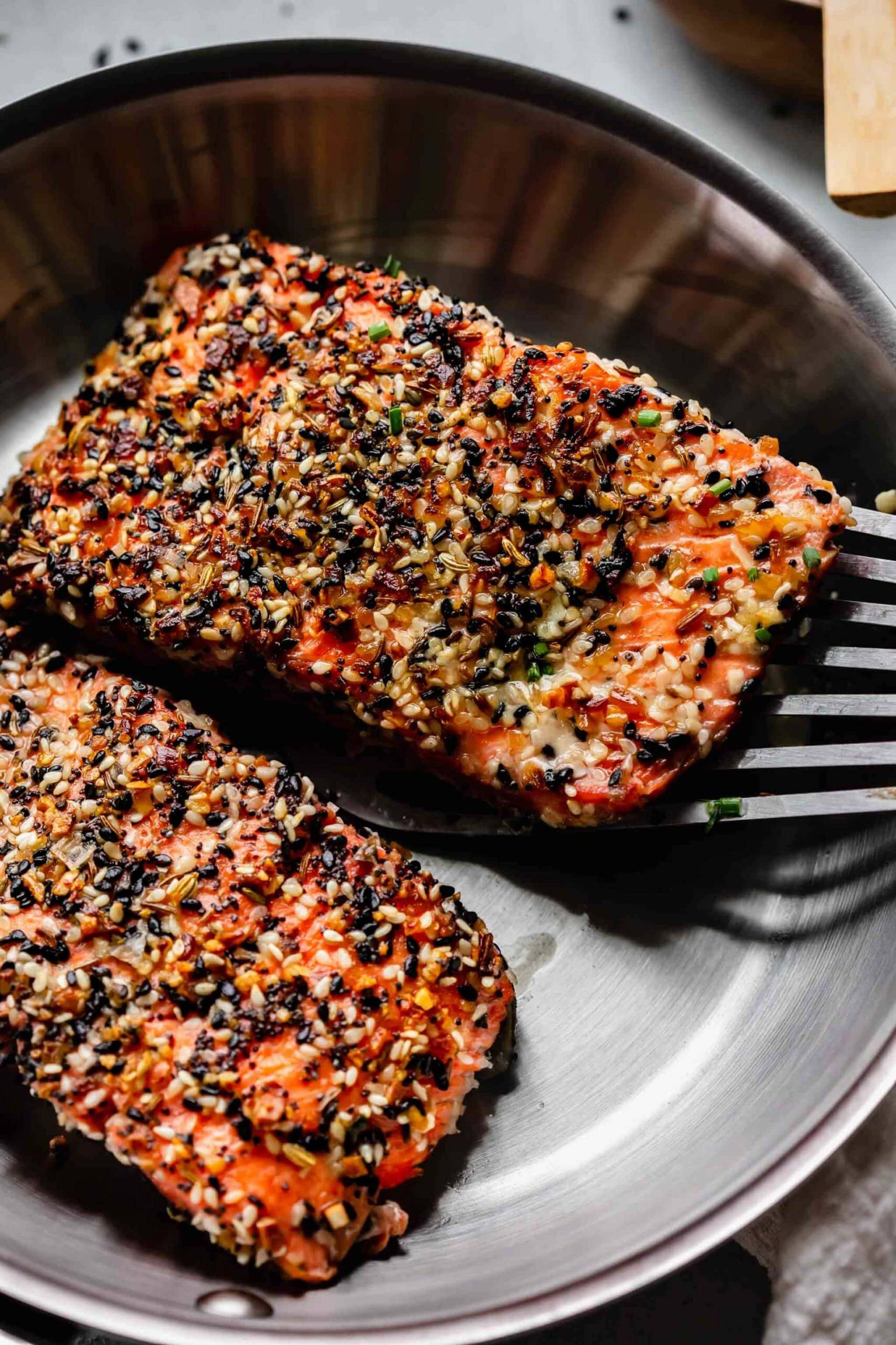 Everything Crusted Salmon