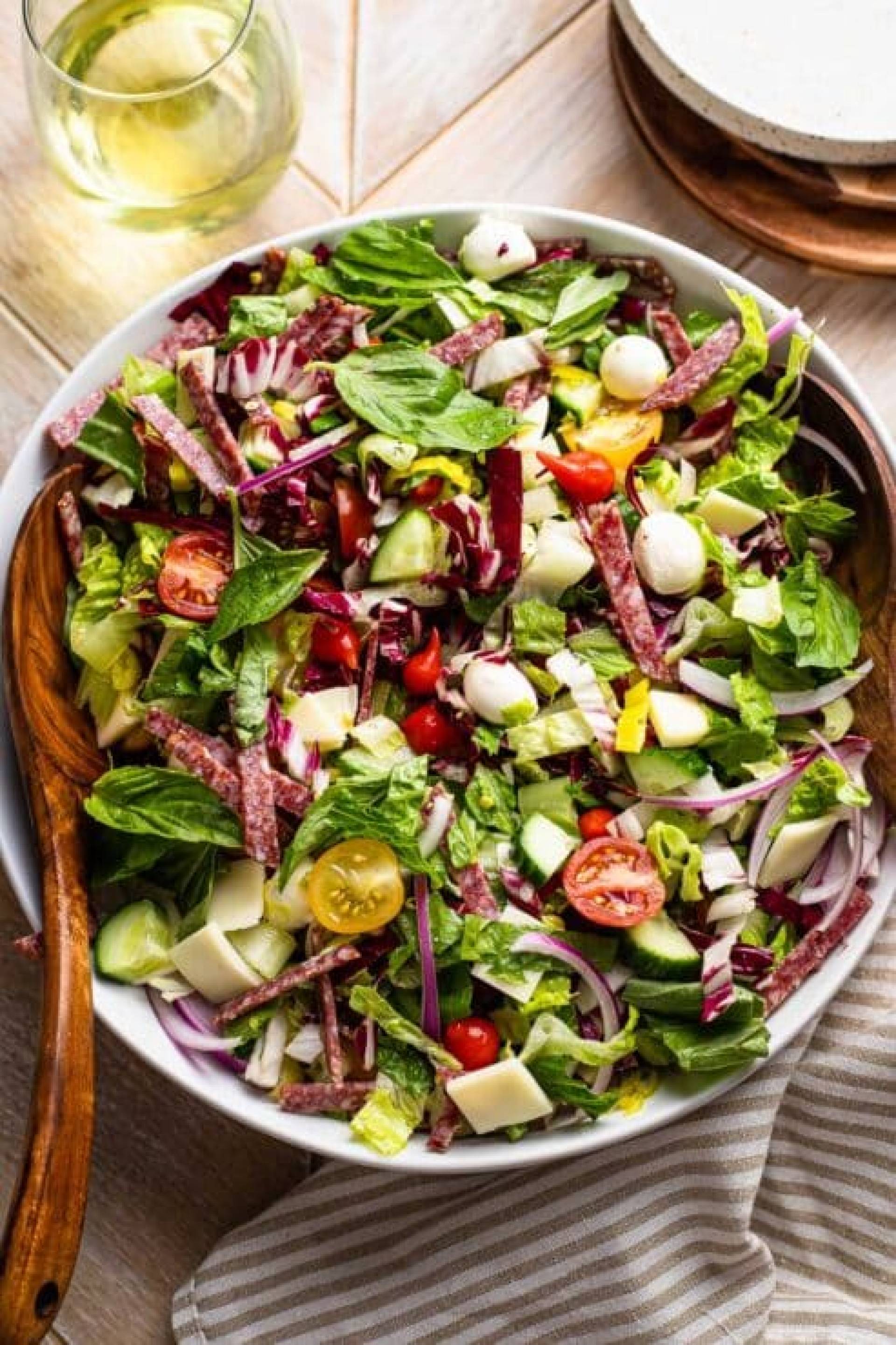 Chopped Italian Salad (Dairy-Free)