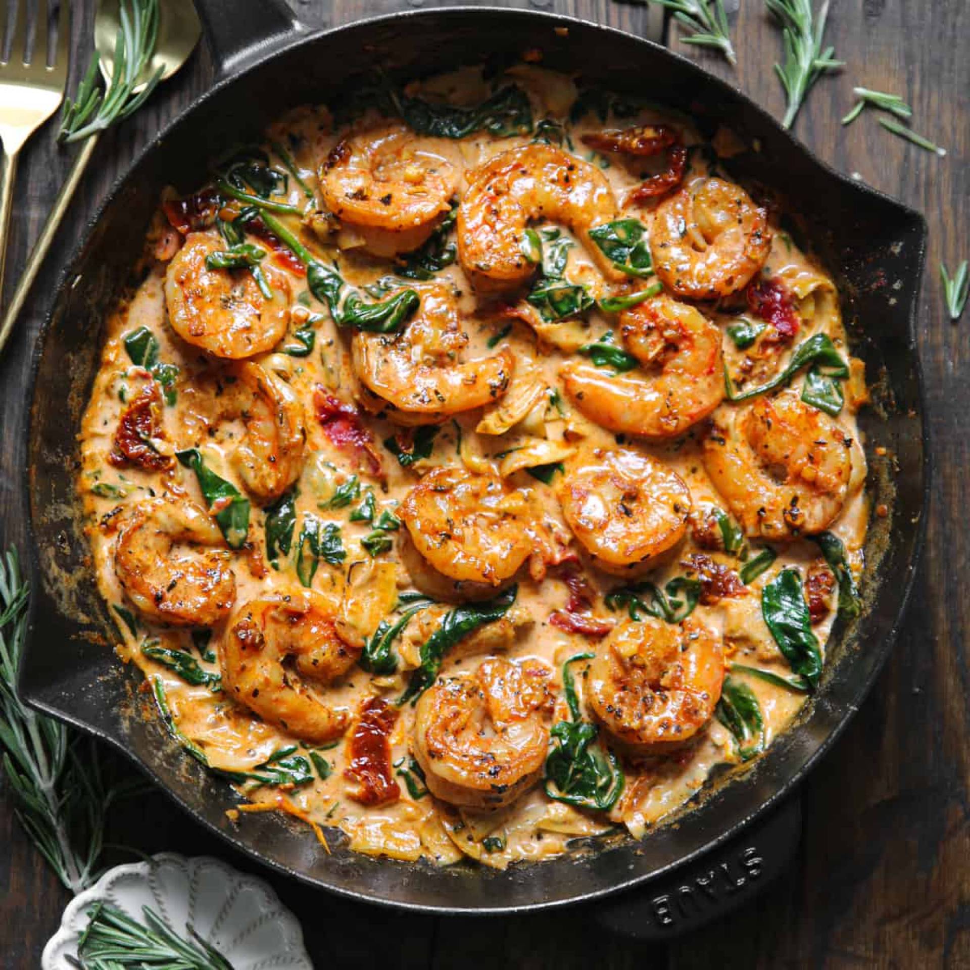Creamy Tuscan Shrimp