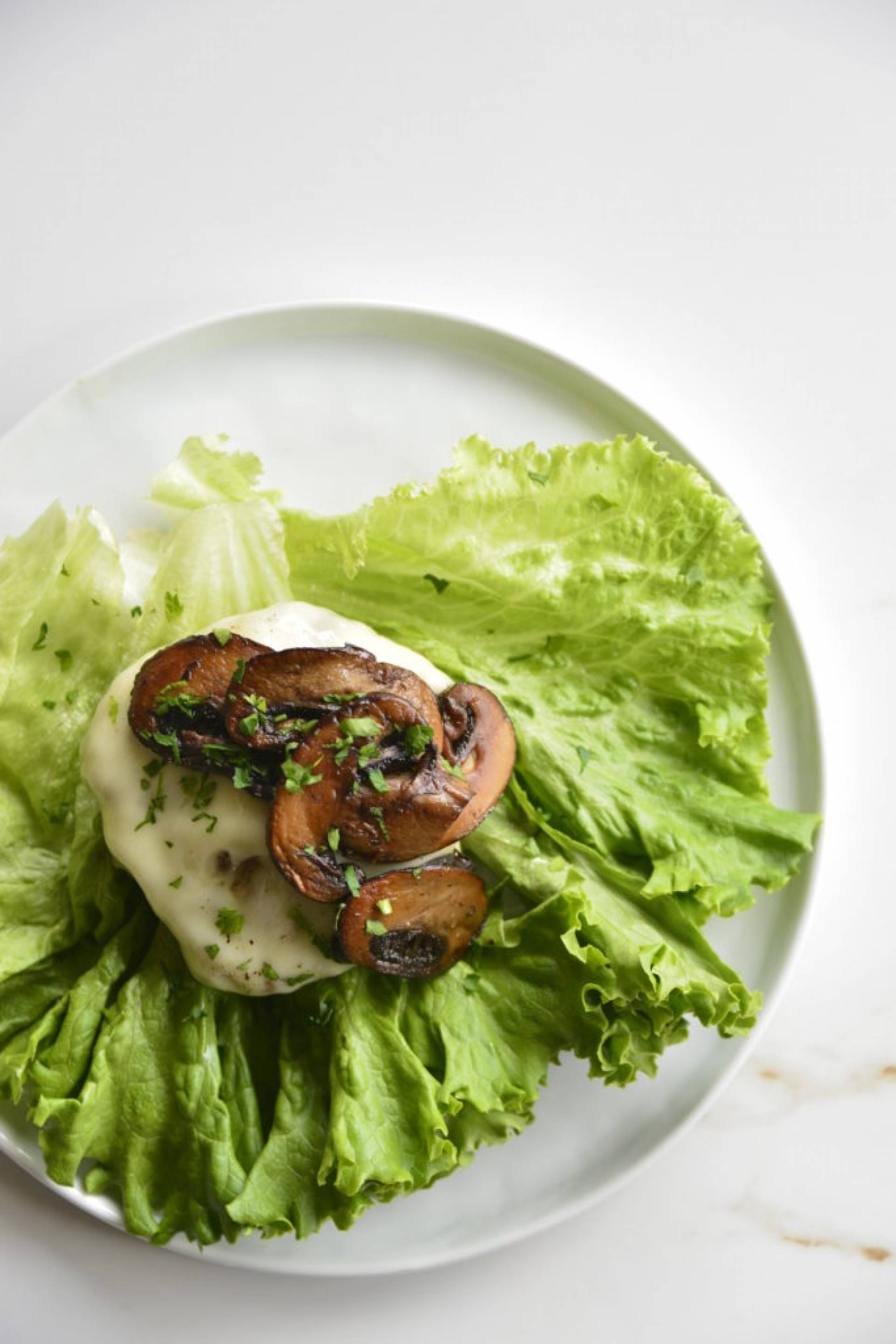 Mushroom Beef Burger (Dairy-Free)